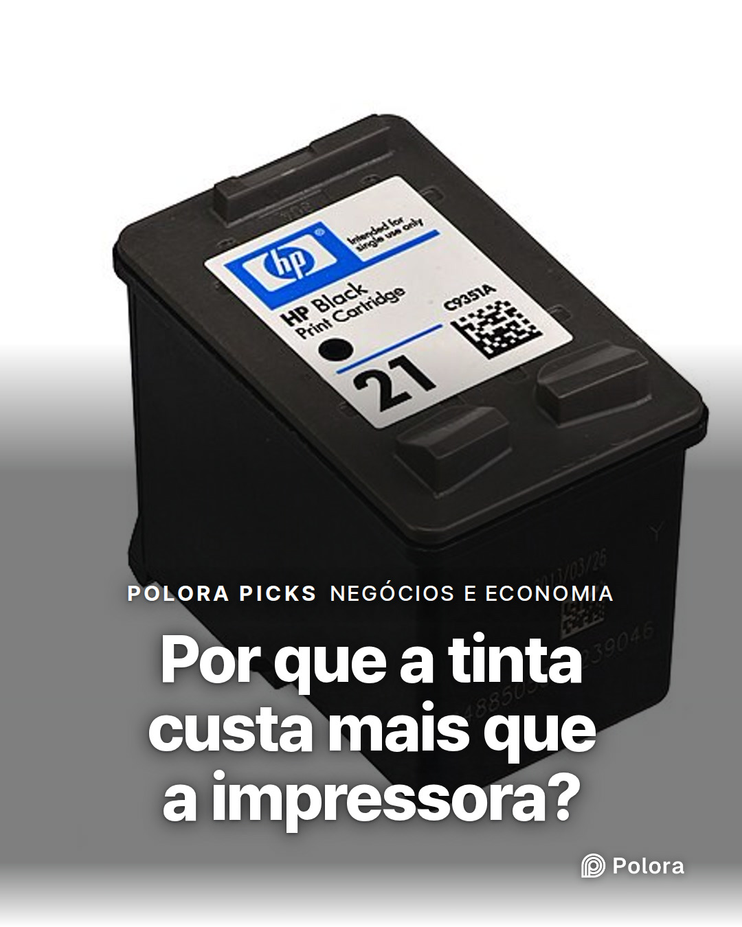 Por que a tinta custa mais que a impressora?