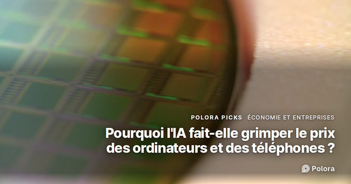 Pourquoi l'IA fait-elle grimper le prix des ordinateurs portables et des smartphones ?