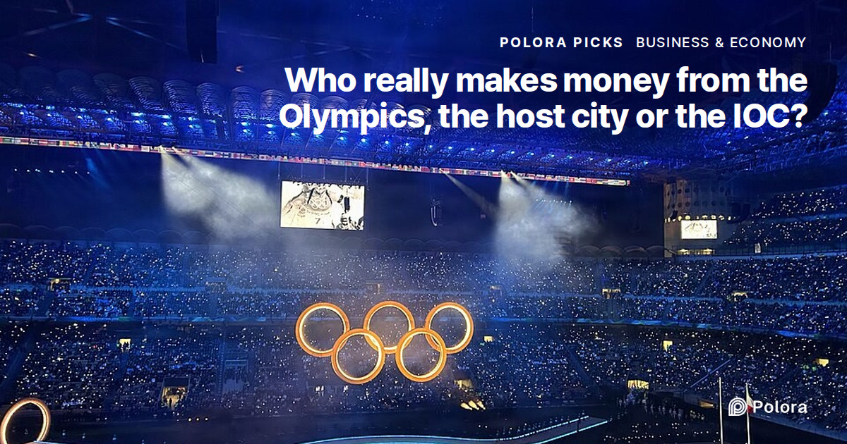 Who really makes money from the Olympics, the host city or the IOC?