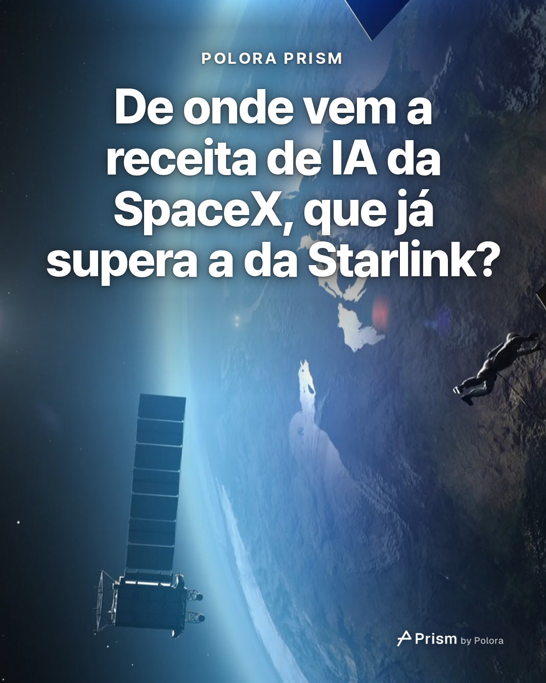 De onde vem a receita de IA da SpaceX, que já supera a da Starlink?
