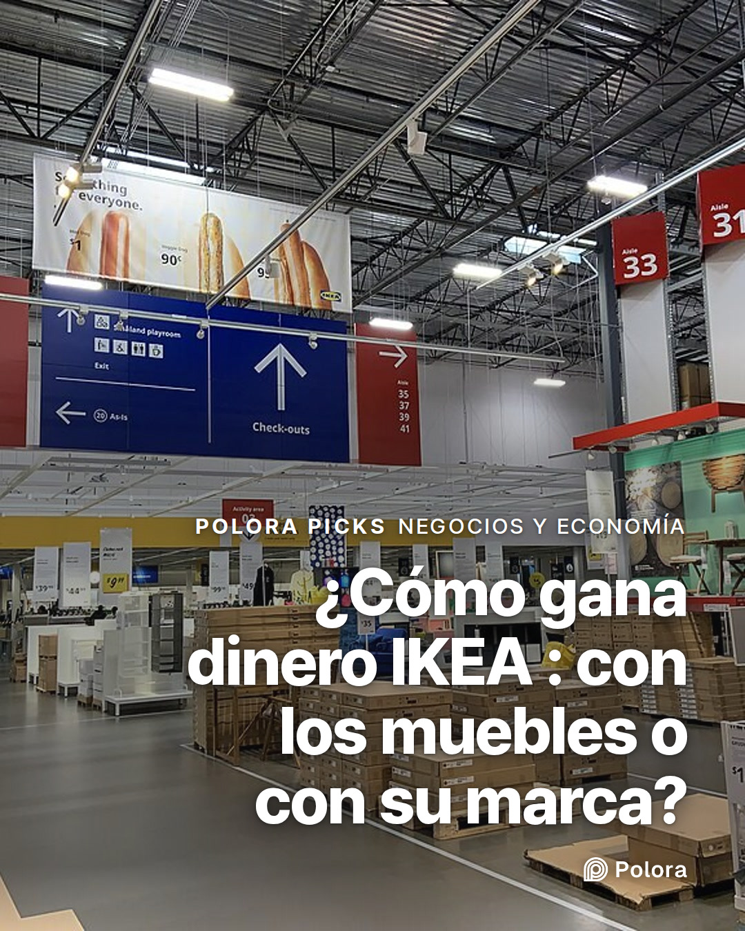¿Cómo gana dinero IKEA : con los muebles o con su marca?