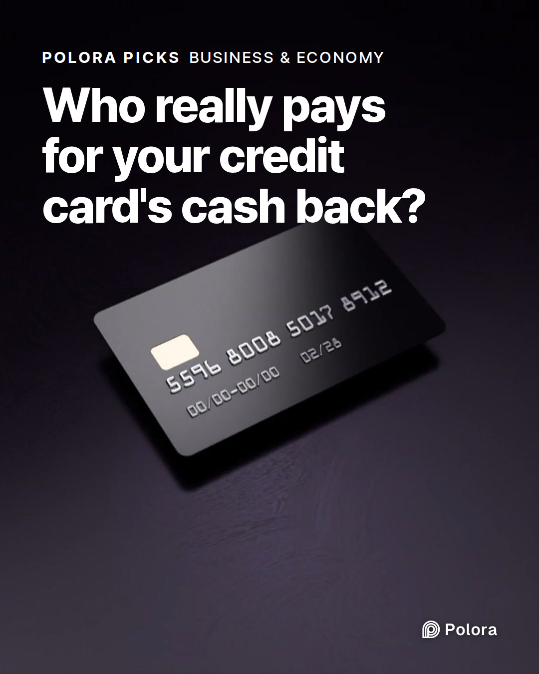 Who really pays for your credit card's cash back?