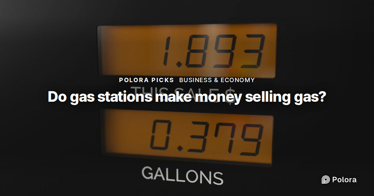 Do gas stations make money selling gas?