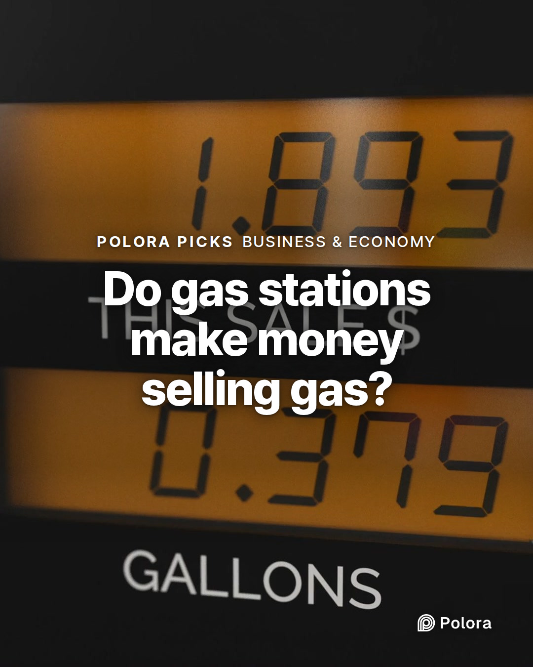 Do gas stations make money selling gas?