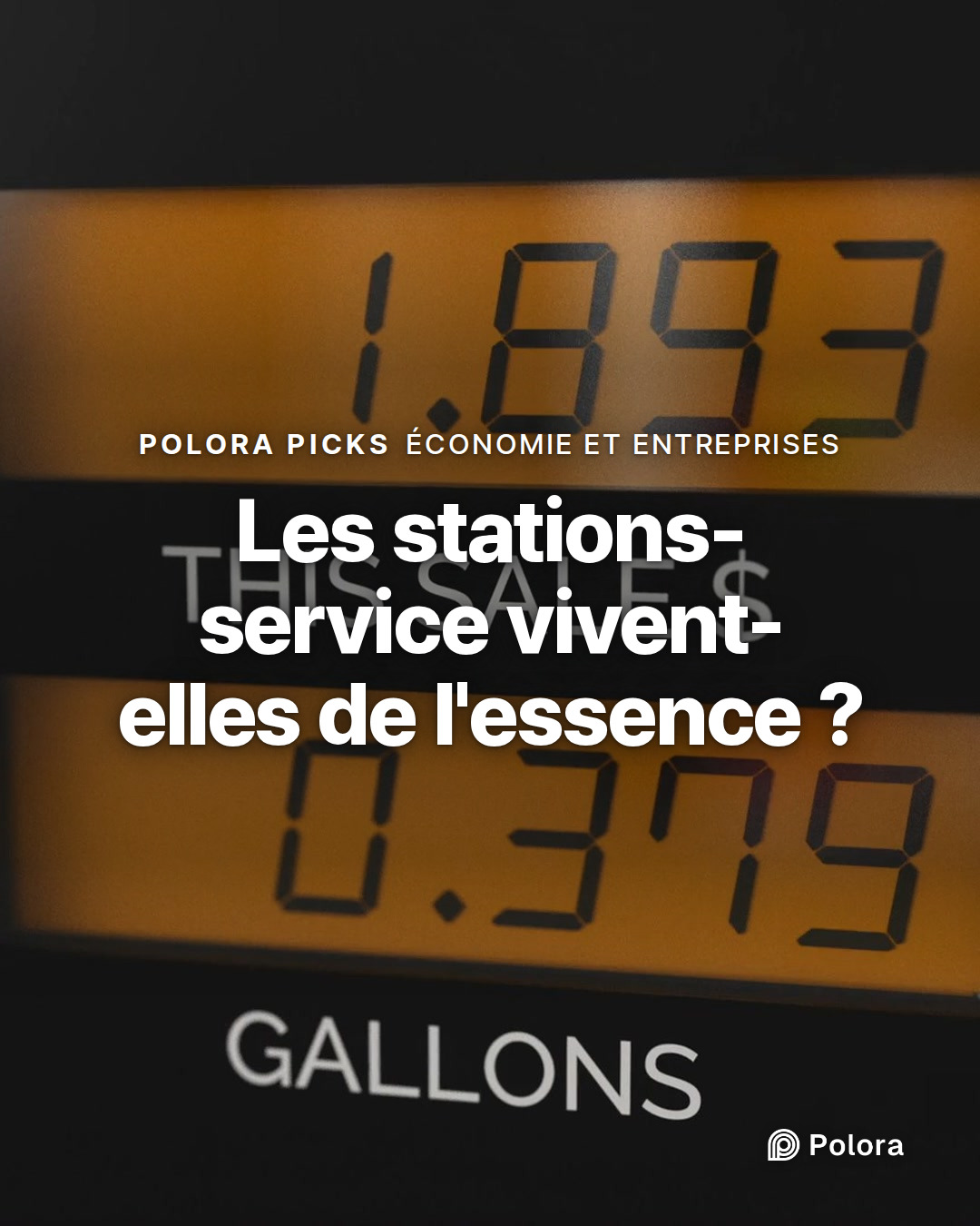 Les stations-service vivent-elles de l'essence ?