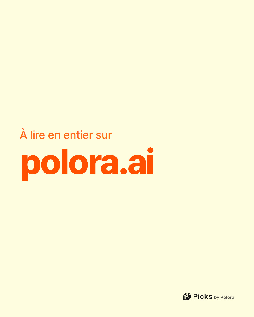 À lire en entier sur · polora.ai