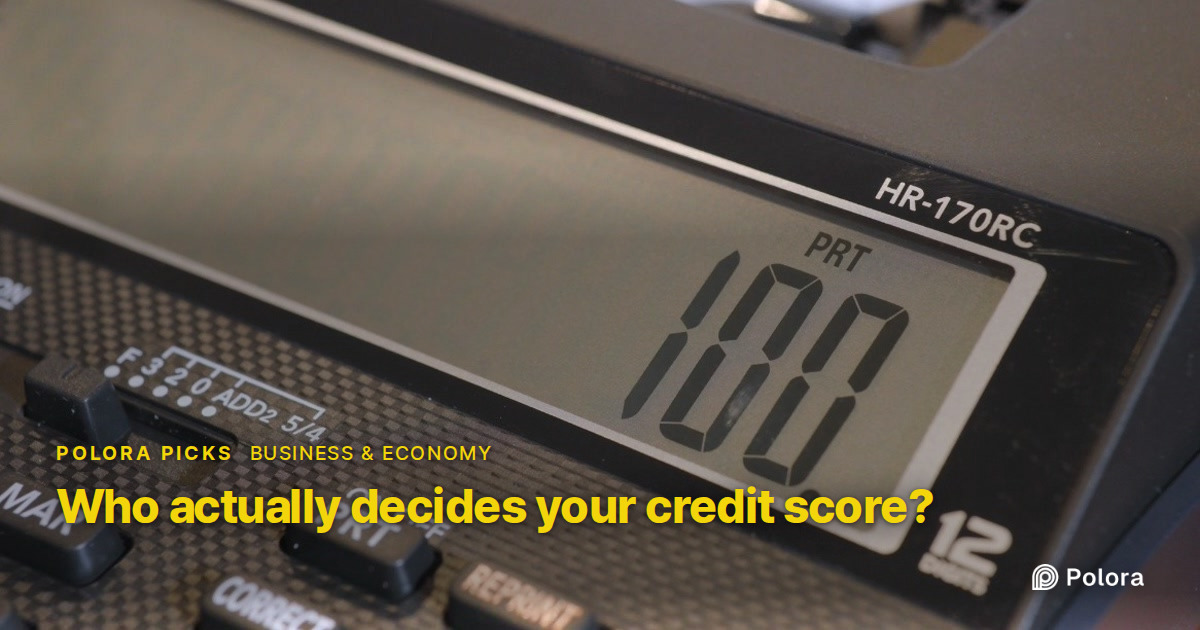 Who actually decides your credit score?